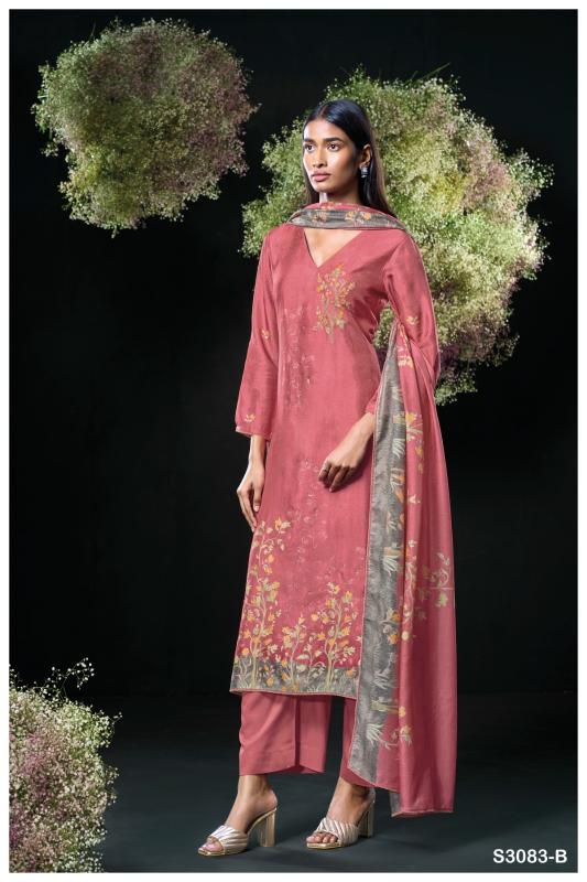 Ganga Asavari 3083 Catalog wholesale salwar kameez market in kolkata