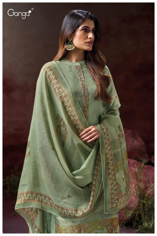 Ganga Aynslie 3129 catalog salwar kameez fabric wholesale