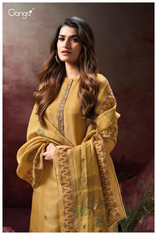 Ganga Aynslie 3129 catalog salwar kameez fabric wholesale