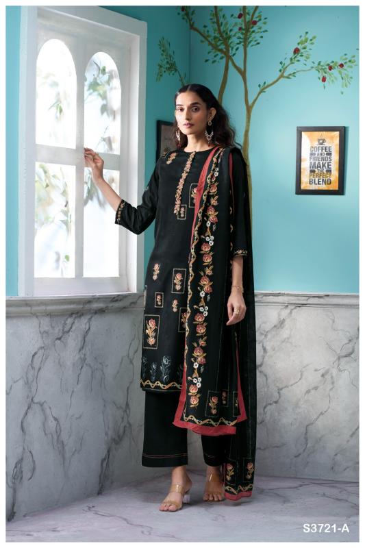 Ganga Breyathi 3721 catalog wholesale salwar kameez alveera