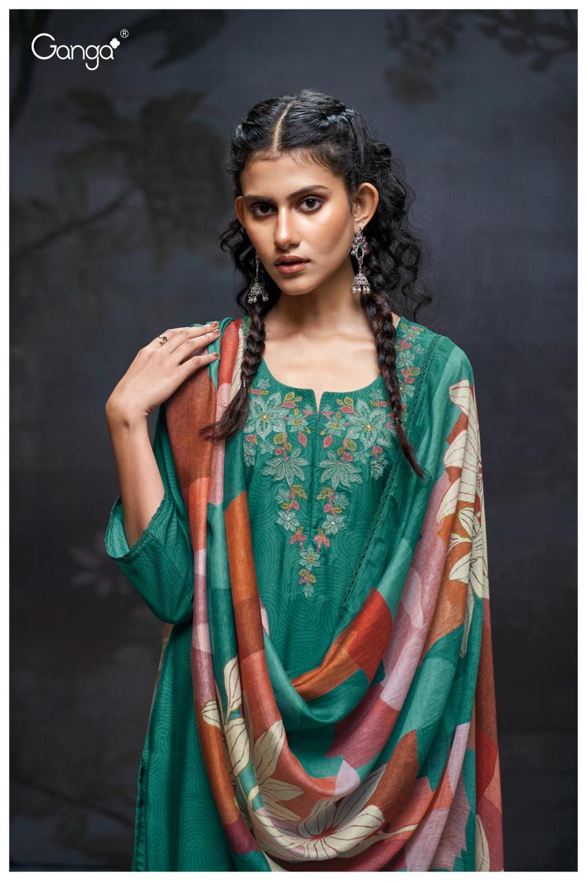 Ganga Daiva 3156 catalog unstitched salwar kameez in jaipur wholesale with price