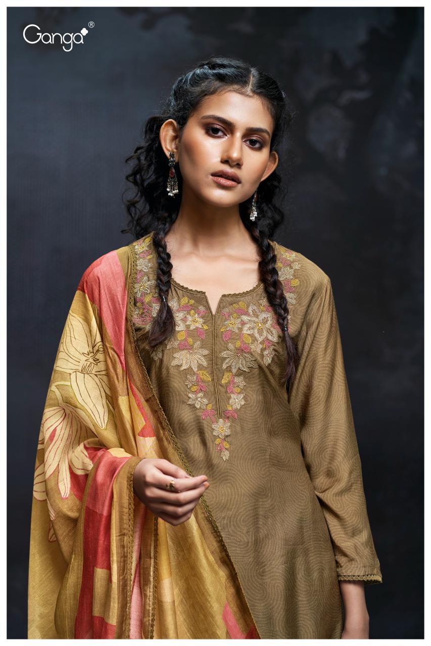 Ganga Daiva 3156 catalog unstitched salwar kameez in jaipur wholesale with price