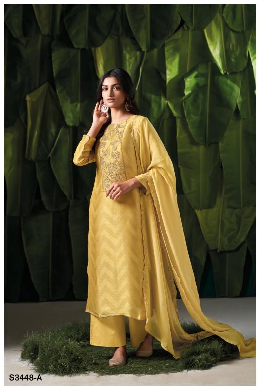 Ganga Destini 3448 catalog wholesale salwar kameez suppliers in surat
