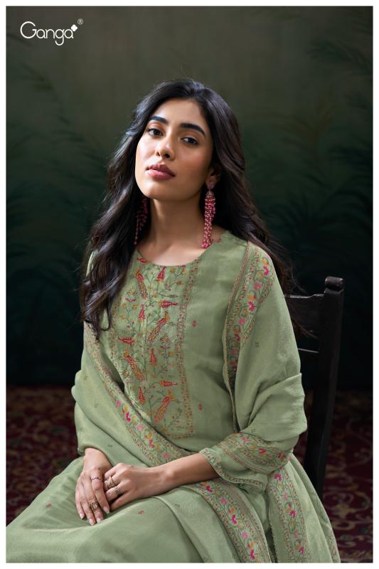 Ganga Dhanvika 3107 catalog wholesale salwar kameez online