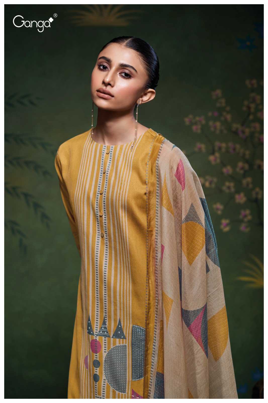 Ganga Eshleen 3759 catalog indian salwar kameez wholesaler