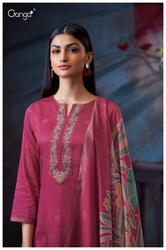 Ganga Heather 3743 catalog wholesale salwar kameez pakistani