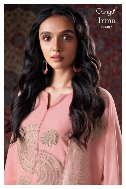 Ganga Irma 3387 catalog wholesale salwar kameez singles