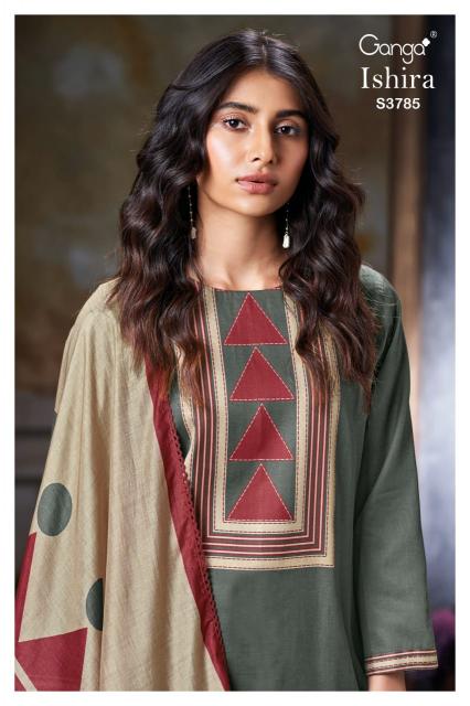 Ganga Ishira 3785 catalog designer salwar kameez wholesale in surat