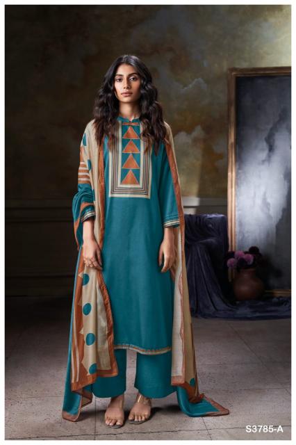 Ganga Ishira 3785 catalog designer salwar kameez wholesale in surat