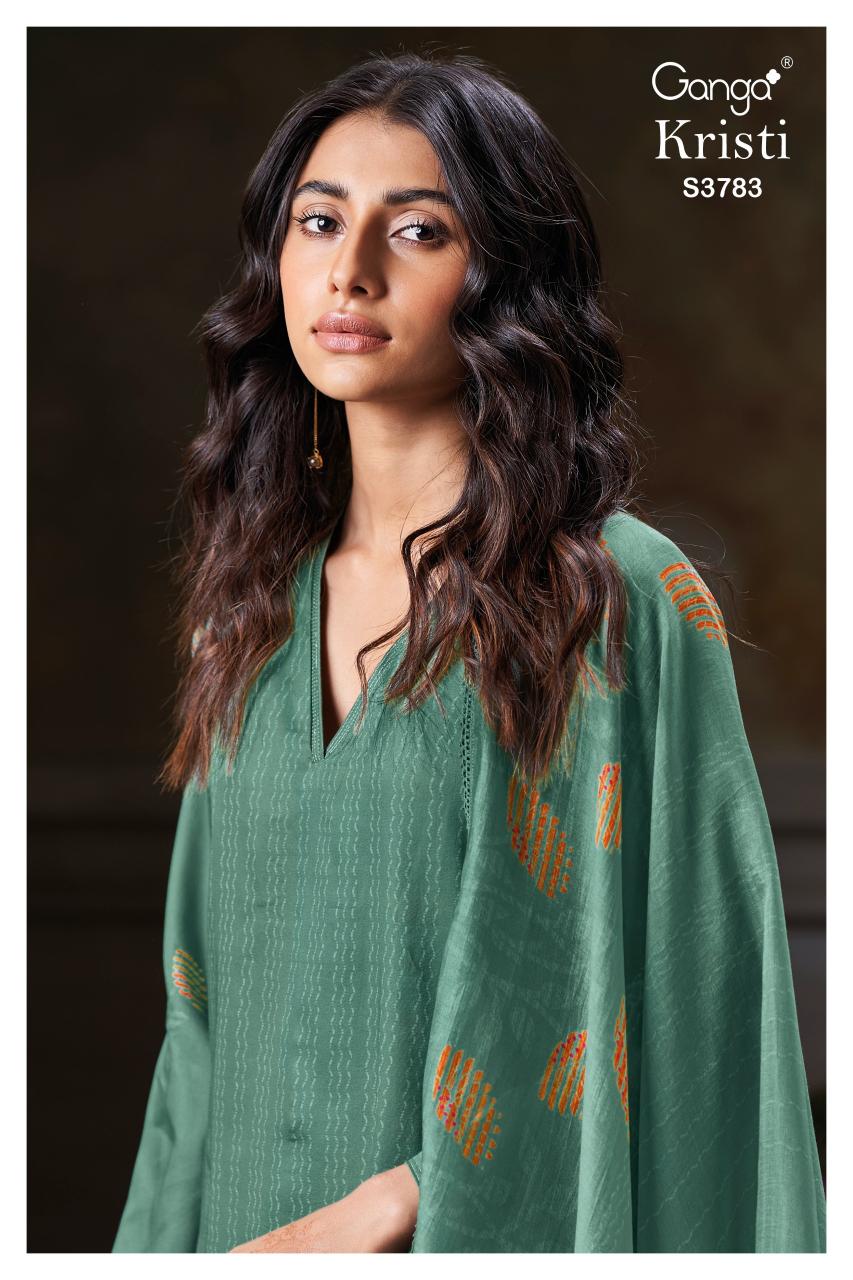 Ganga Kristi 3783 catalog wholesale salwar kameez pakistani