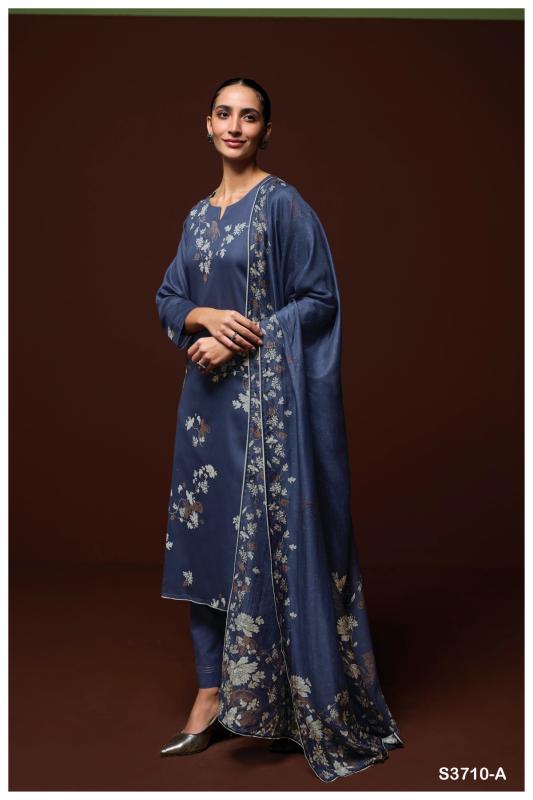 Ganga Krutika 3710 catalog online wholesale pakistani wedding salwar kameez
