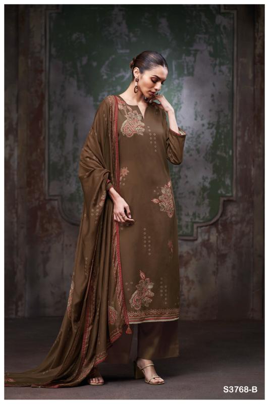 Ganga Lulia 3768 catalog wholesale salwar kameez suppliers in india