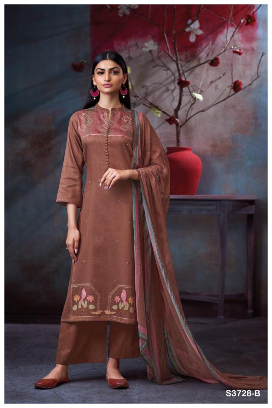 Ganga Maddie 3728 catalog wholesale salwar kameez catalog