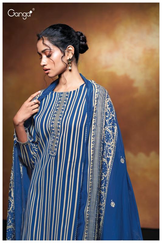 Ganga Nilofer 3696 catalog salwar kameez material wholesale