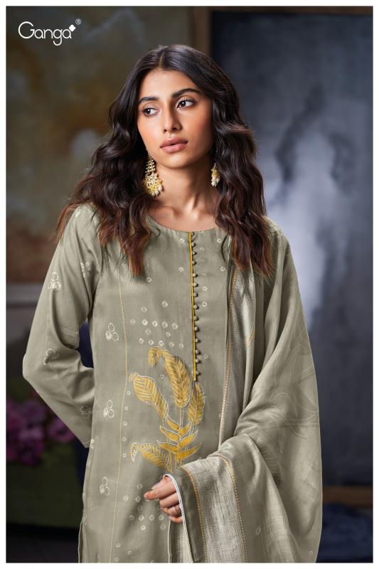 Ganga Novara 3750 catalog wholesale market of salwar kameez in kolkata