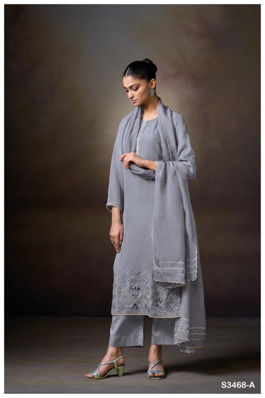 Ganga Orysia 3468 catalog salwar kameez wholesale market in ahmedabad