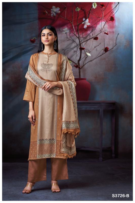 Ganga Raelene 3726 catalog india salwar kameez wholesale