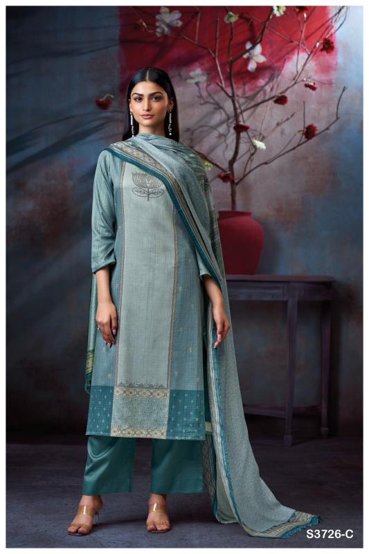 Ganga Raelene 3726 catalog india salwar kameez wholesale