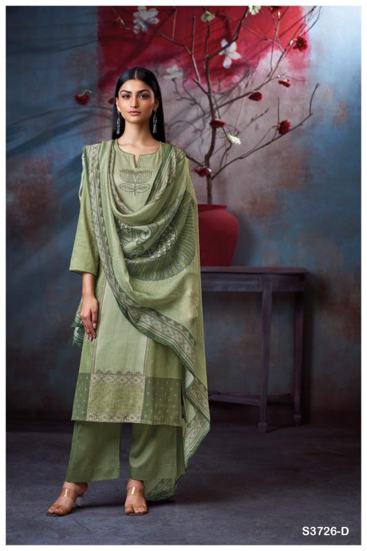 Ganga Raelene 3726 catalog india salwar kameez wholesale