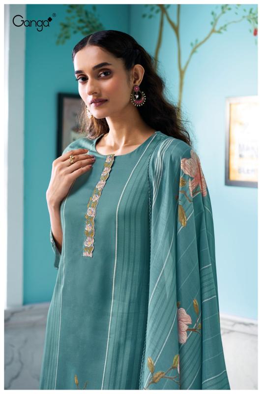 Ganga Saffira 3724 catalog wholesale salwar kameez catalogs