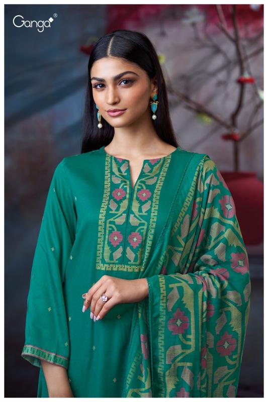 Ganga Samida 3735 catalog traditional salwar kameez wholesale