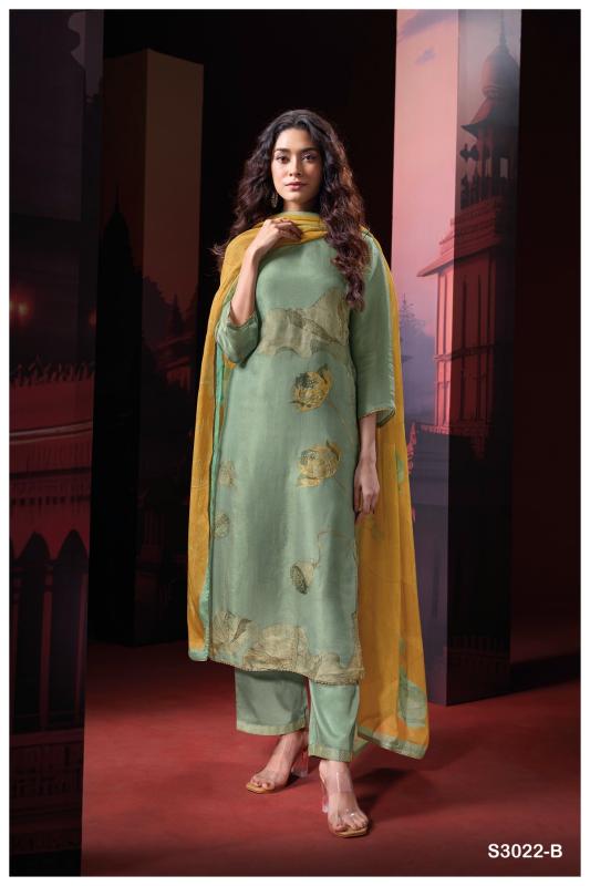 Ganga Shein 3022 catalog india salwar kameez wholesale 