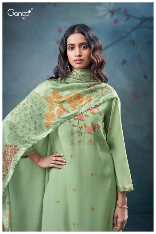 Ganga Sitara 3671 catalog wholesale daily wear salwar kameez 