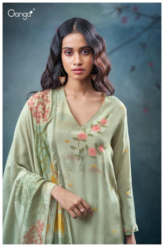 Ganga Sitara 3671 catalog wholesale daily wear salwar kameez 