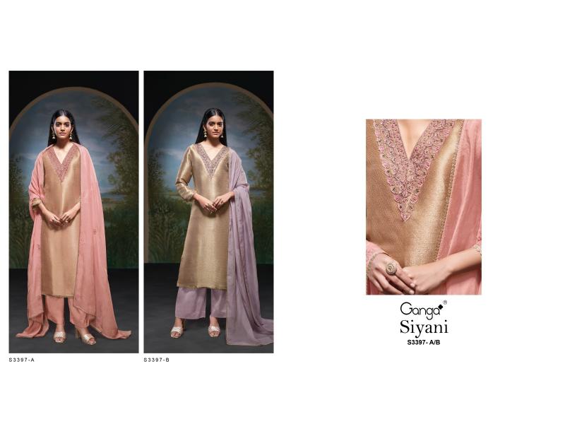Ganga Siyani 3397 catalog chennai salwar kameez wholesaler