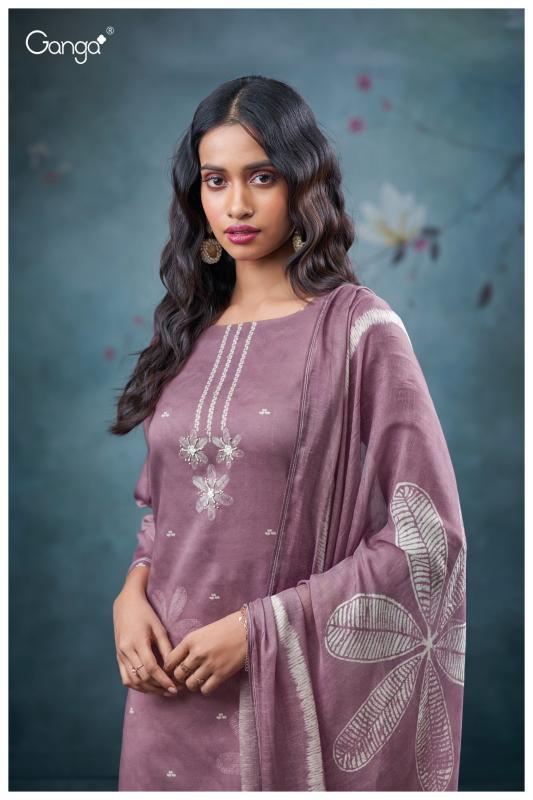Ganga Ulani 3702 catalog unstitched salwar kameez wholesalers