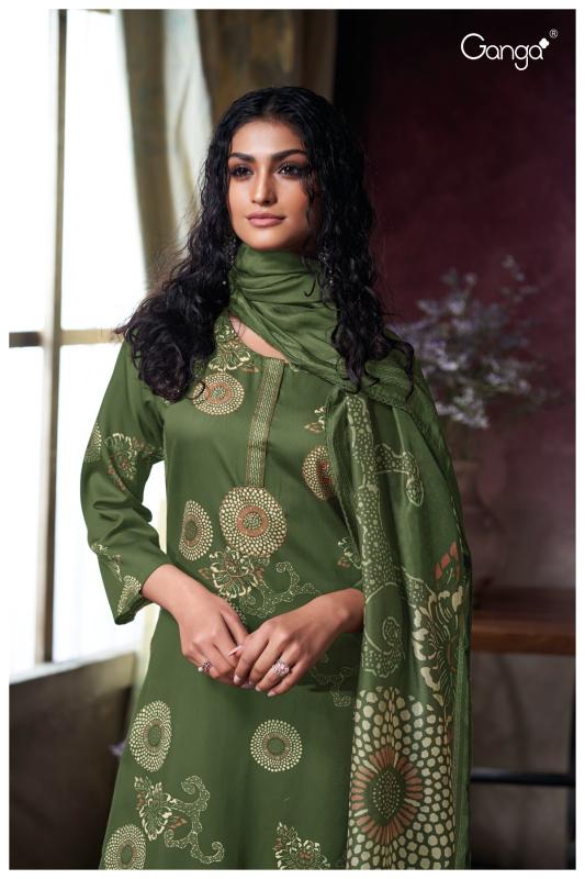 Ganga Uriah 3744 catalog designer salwar kameez wholesale in surat