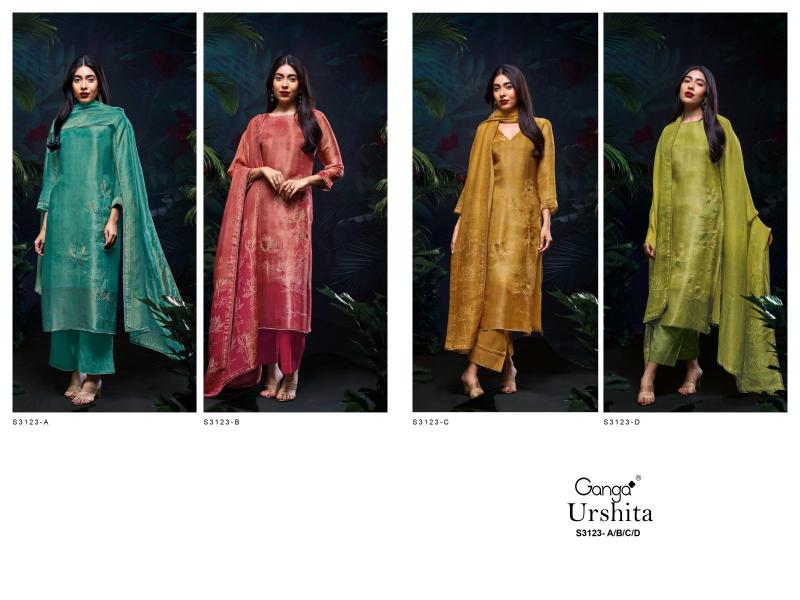 Ganga Urshita 3123 catalog buy salwar kameez online wholesale