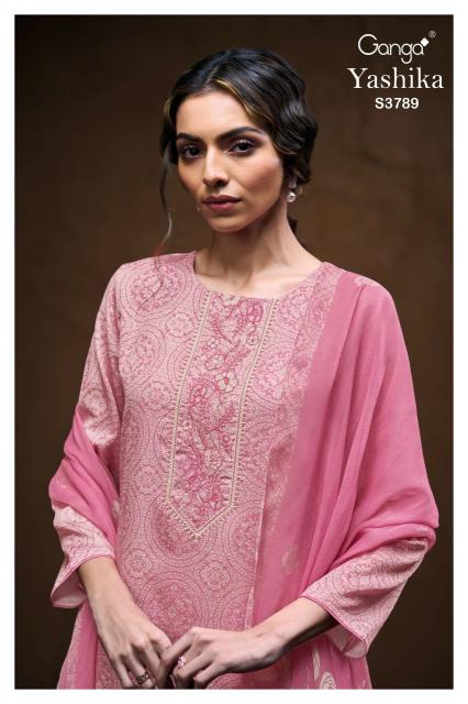 Ganga Vashika 3789 catalog wholesale salwar kameez online
