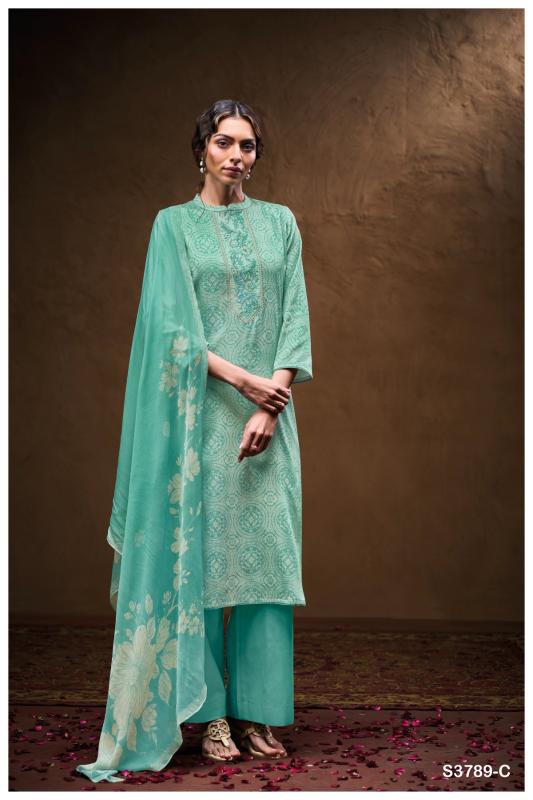 Ganga Vashika 3789 catalog wholesale salwar kameez online