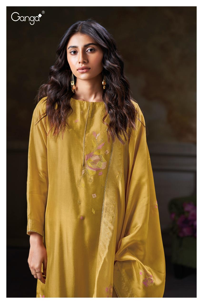 Ganga Vayla 3761 catalog salwar kameez material wholesale in mumbai