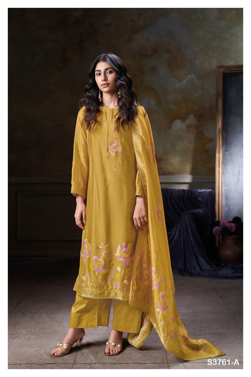 Ganga Vayla 3761 catalog salwar kameez material wholesale in mumbai