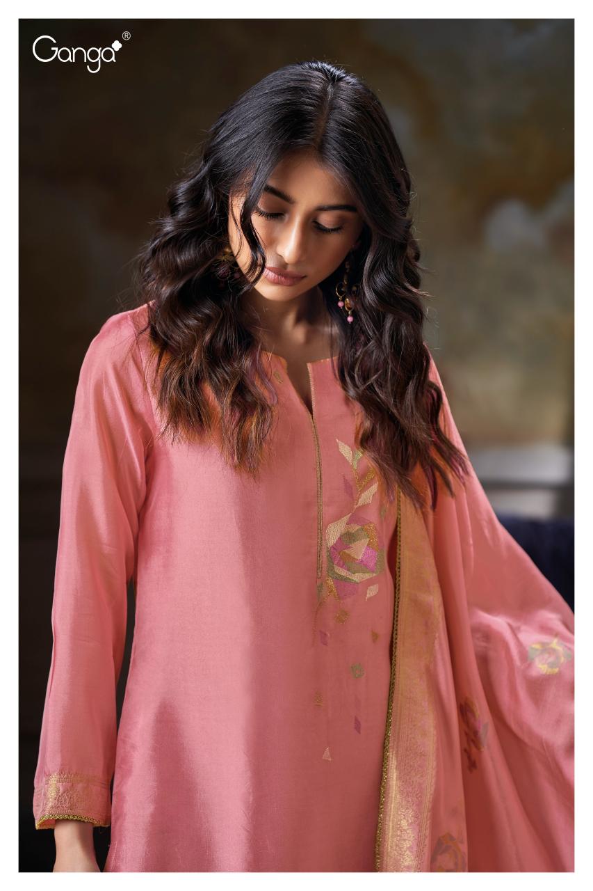 Ganga Vayla 3761 catalog salwar kameez material wholesale in mumbai