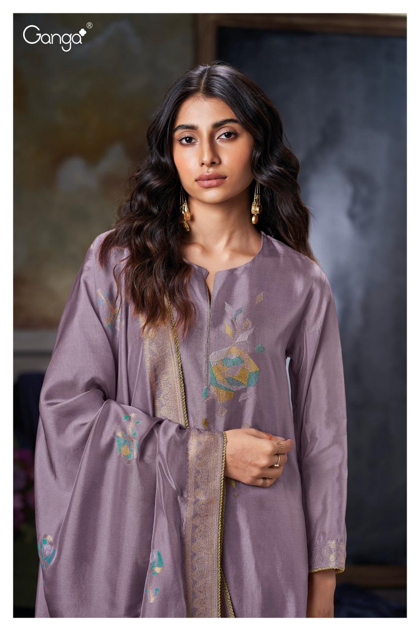 Ganga Vayla 3761 catalog salwar kameez material wholesale in mumbai