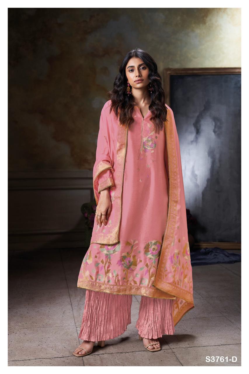 Ganga Vayla 3761 catalog salwar kameez material wholesale in mumbai