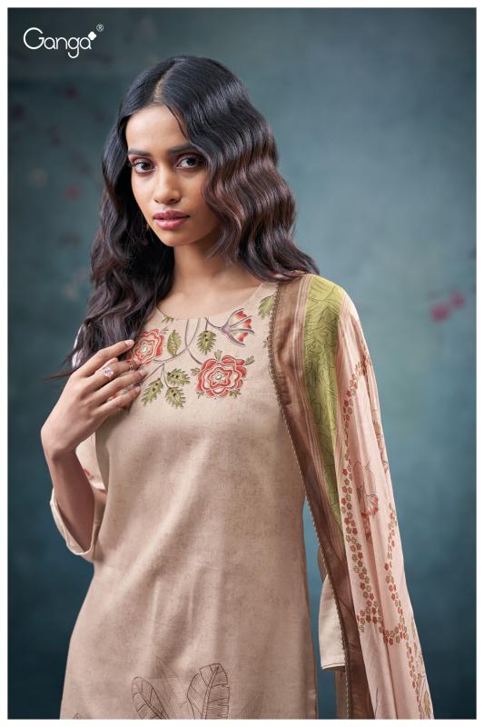 Ganga winter 3714 catalog salwar kameez india wholesale