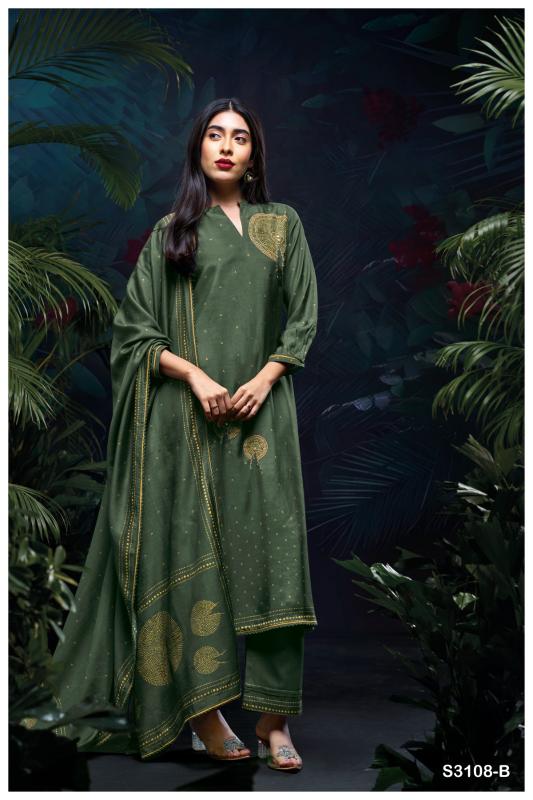 Ganga Yuktha 3108 catalog chennai salwar kameez wholesaler
