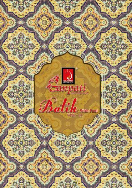 Ganpati Batik Pant Vol-11 – Dress Material - Wholesale Catalog