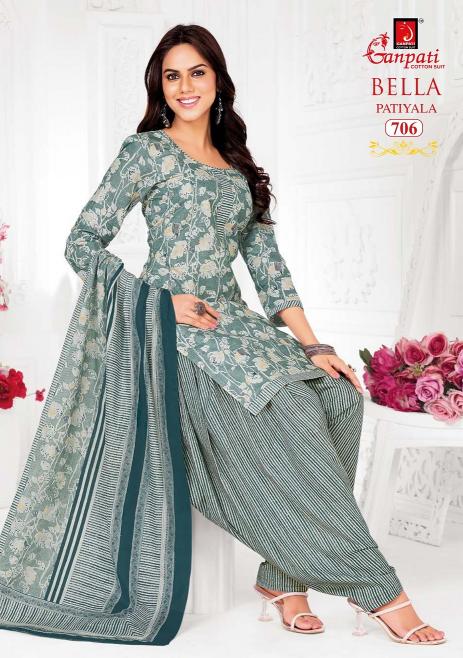 Ganpati Bella Patiyala Vol-7 – Dress Material - Wholesale Catalog