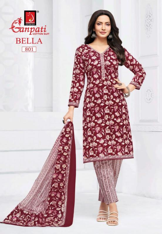 Ganpati Bella Vol-8 – Kurti Pant With Dupatta - Wholesale Catalog