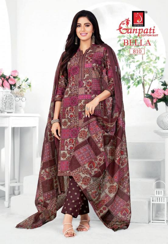 Ganpati Bella Vol-8 – Kurti Pant With Dupatta - Wholesale Catalog