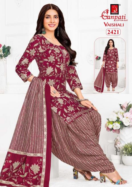 Ganpati Vaishali Patiyala Vol-10 – Readymade Patiyala Dress - Wholesale Catalog