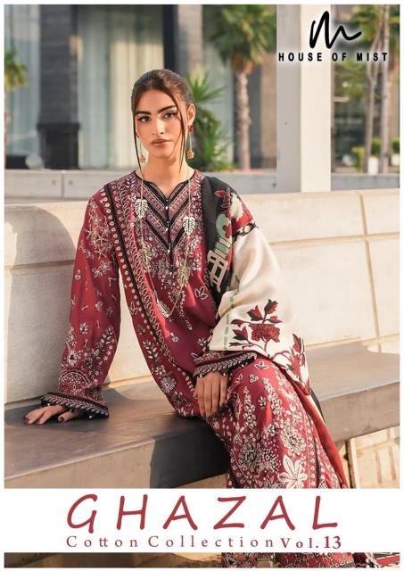 Ghazal Karachi Vol-13 – Dress Material - Wholesale Catalog