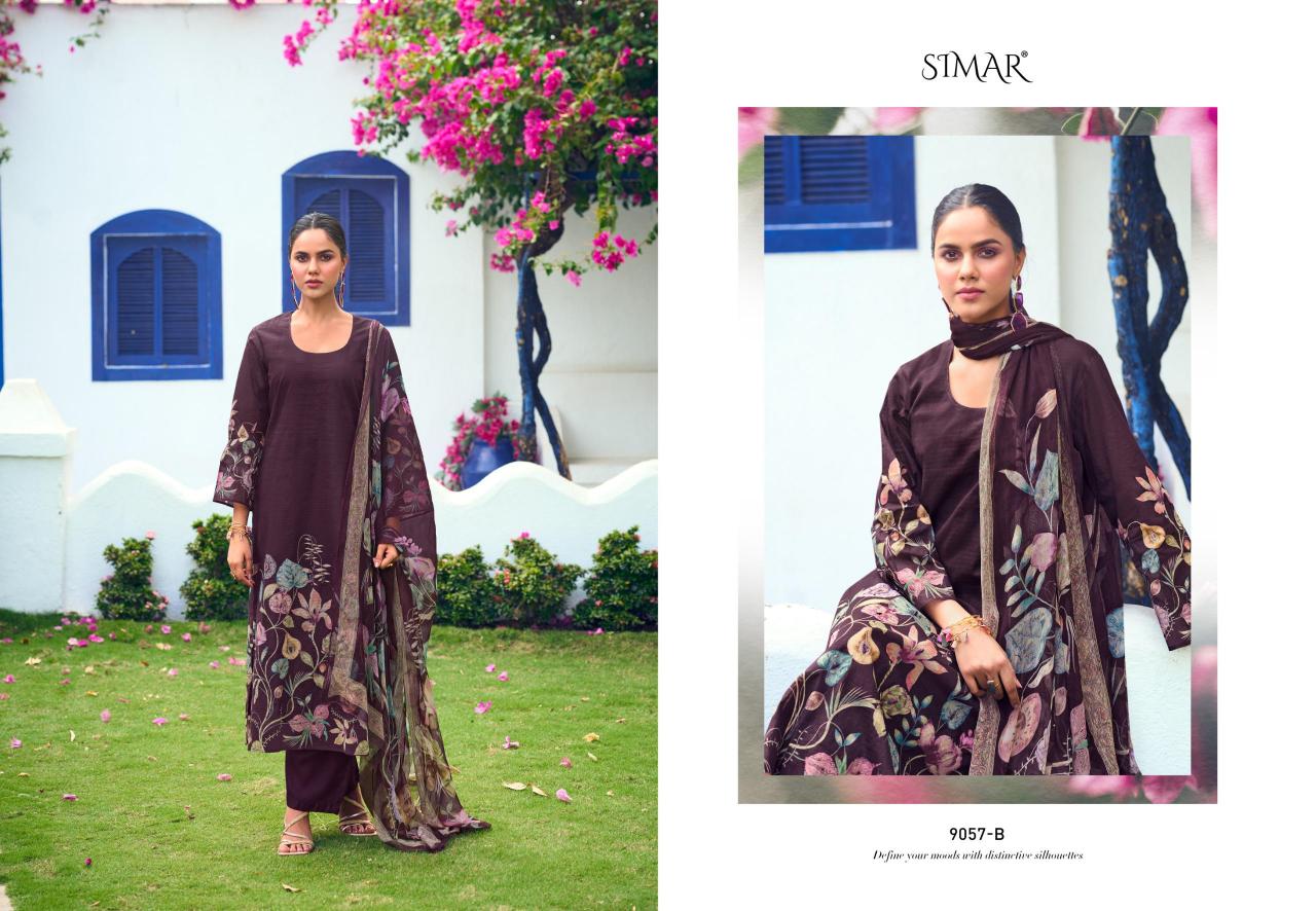 Glossy Simar Roslee catalog pakistani wholesale salwar kameez in karachi