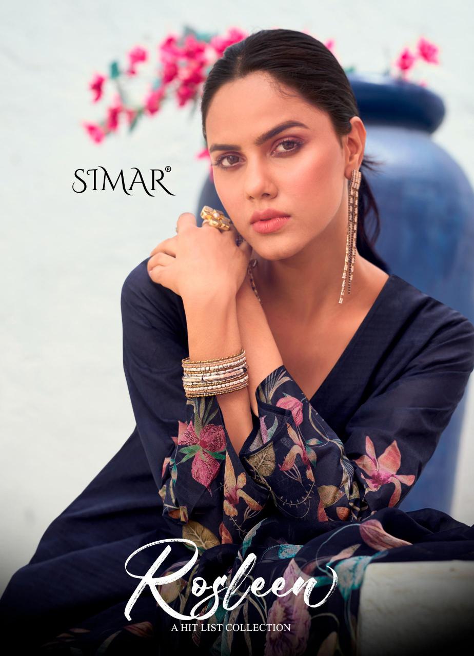 Glossy Simar Roslee catalog pakistani wholesale salwar kameez in karachi