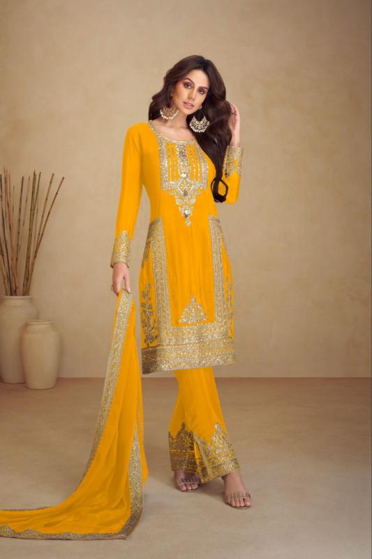 Gulkayra Apsara Vol 5 catalog Chinon Salwar Suits Wholesale
